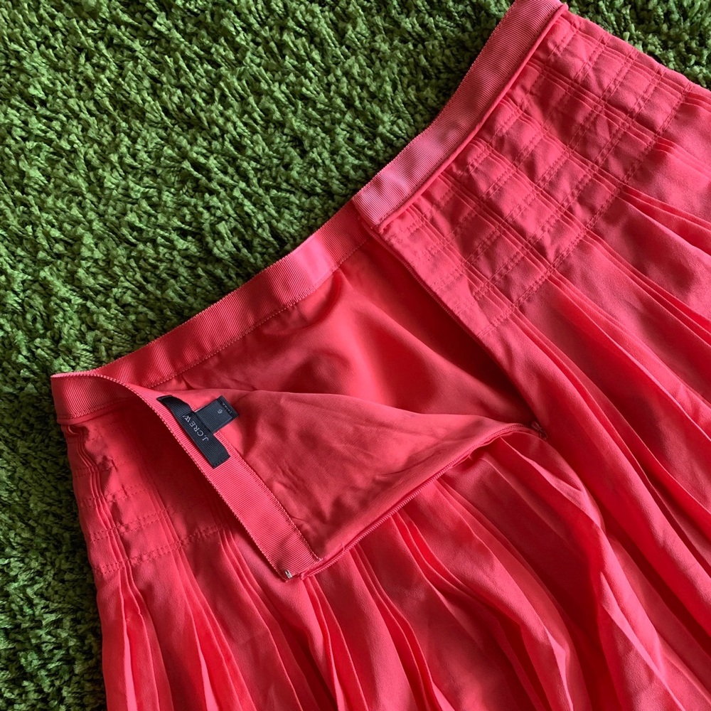 J.Crew Pleated Lattice Skirt - Picture 4 of 5